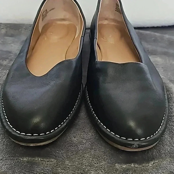 CROWN VINTAGE Davi Leather Flat Shoes - Picture 3 of 8